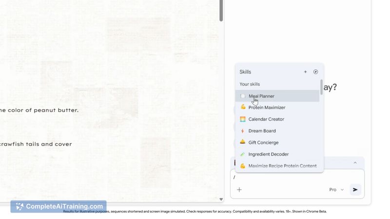 Google Chrome Skills