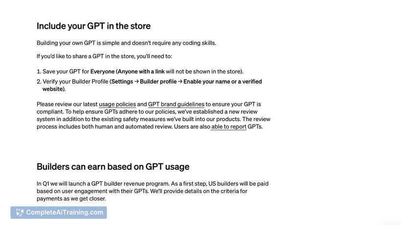 GPT Store