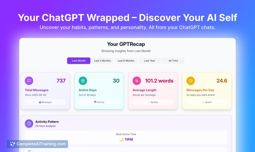 GPTRecap, screenshot 4