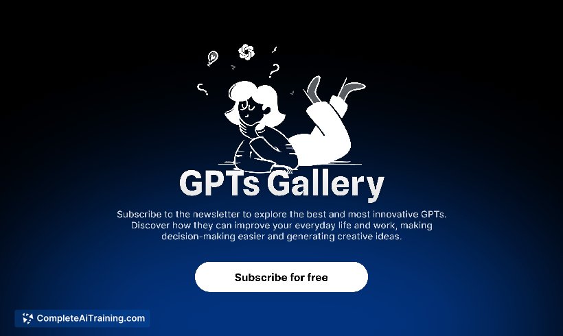 GPTs Gallery, screenshot 2