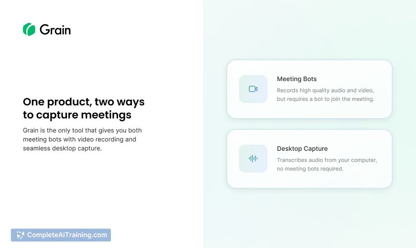 Grain Desktop Capture