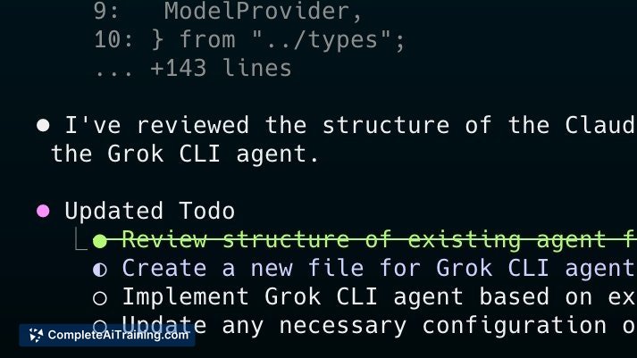 Grok CLI (Unofficial), screenshot 2