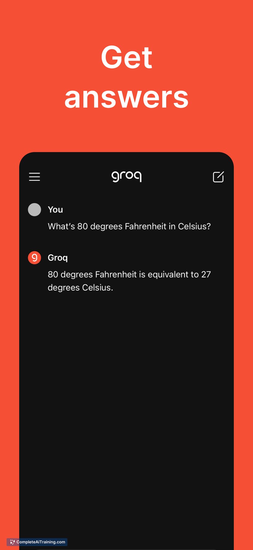 Groq for iOS
