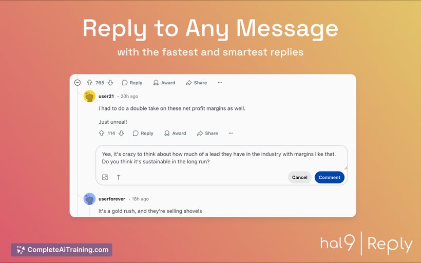 Hal9 Reply