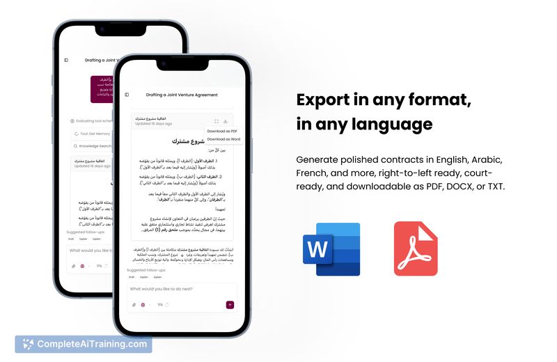 HAQQ Legal AI on Mobile, screenshot 3