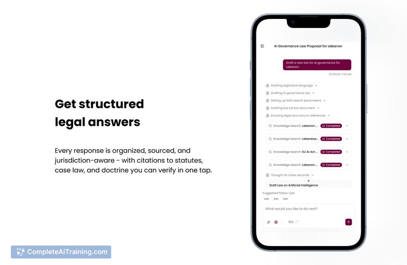HAQQ Legal AI on Mobile, screenshot 4