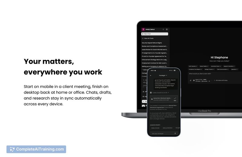 HAQQ Legal AI on Mobile, screenshot 6