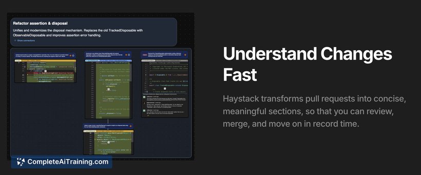 Haystack Code Reviewer, screenshot 2