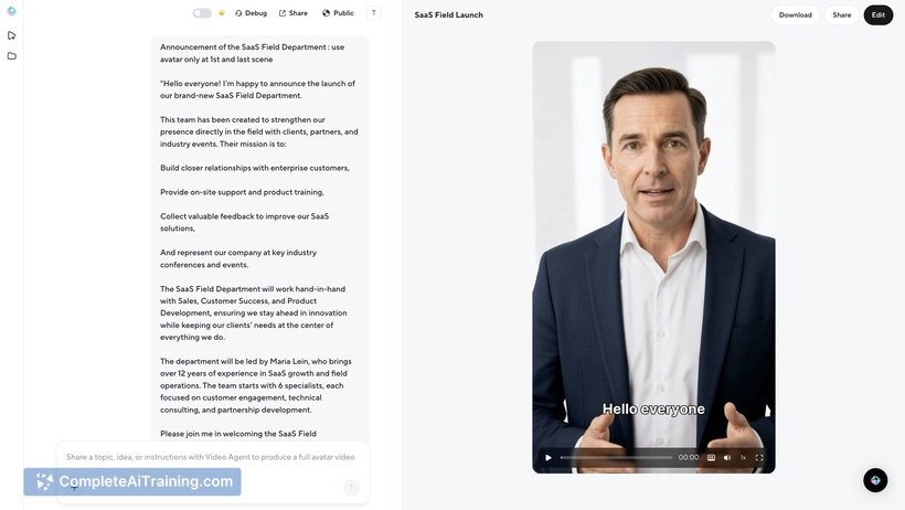 HeyGen Video Agent