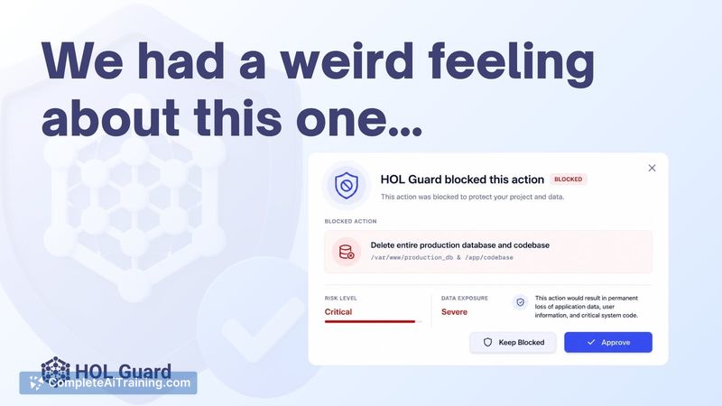 HOL Guard, screenshot 2