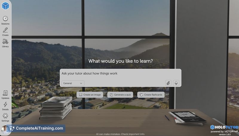 HoloTutor by VictoryXR, screenshot 2