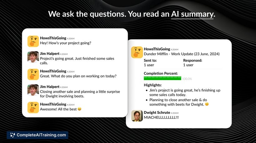 HowsThisGoing, screenshot 3