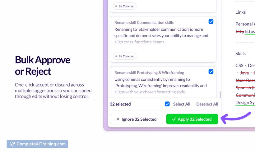 Huntr AI Resume Review & Tailor