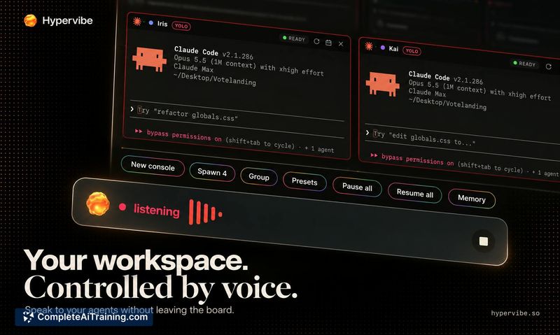 Hypervibe, screenshot 2