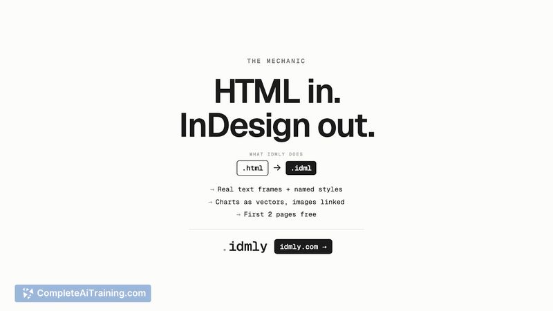 idmly, screenshot 3