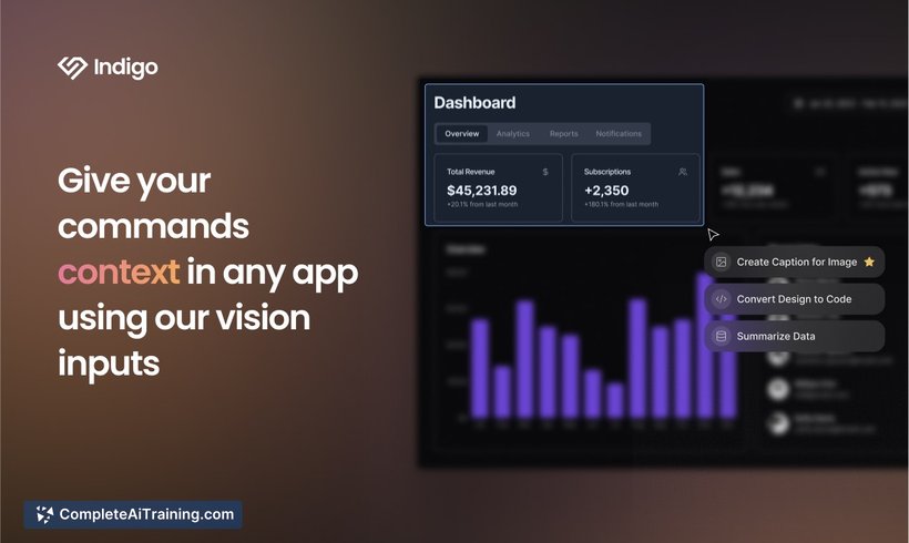 Indigo AI, screenshot 3