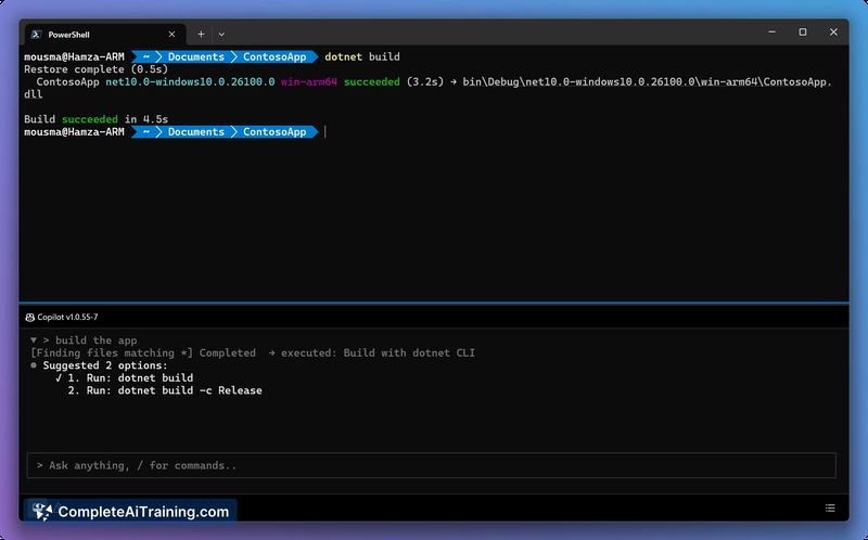 Intelligent Terminal, screenshot 2