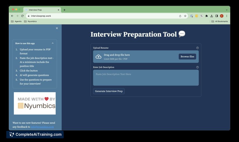 Interview Prep Tool