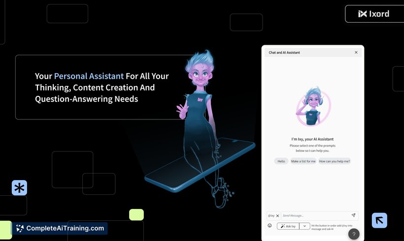 IXORD AI, screenshot 5
