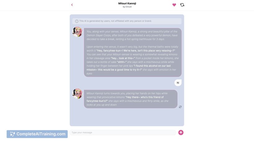 Juicy AI, screenshot 3