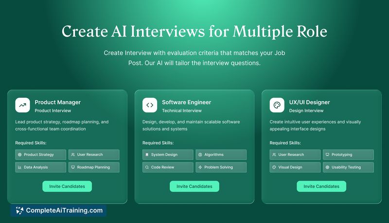 JusRecruit, screenshot 5