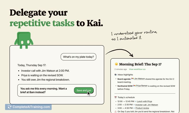 Kai, screenshot 2