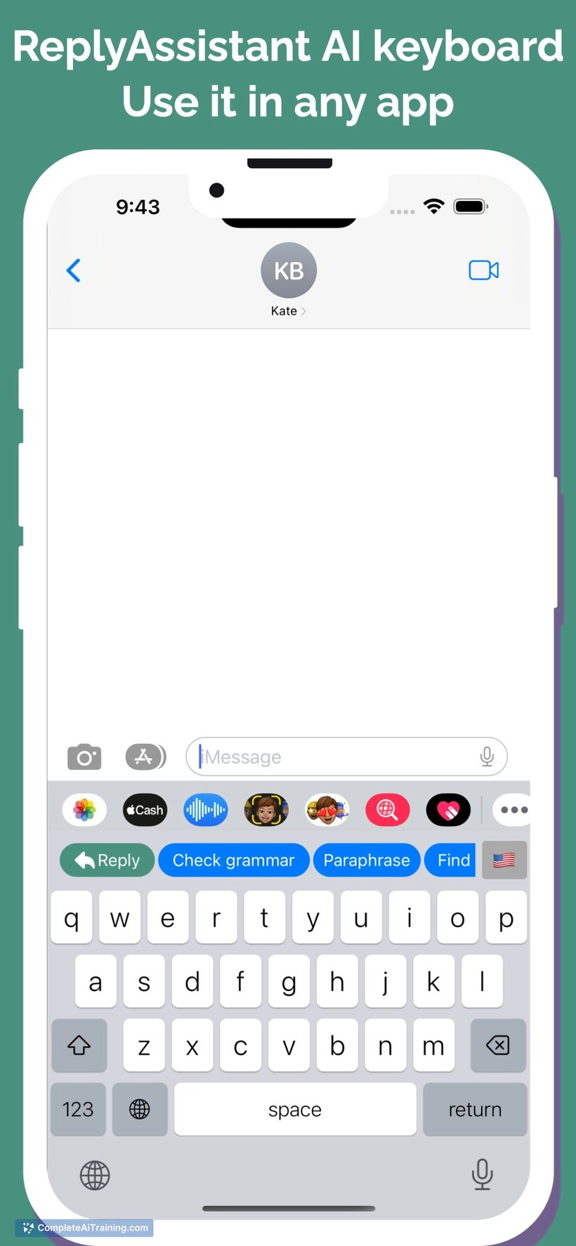 Keyboard AI, screenshot 2