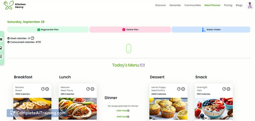 Kitchen Savvy App