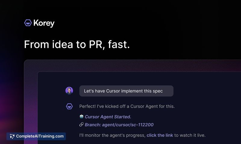 Korey Coding Agent Handoffs