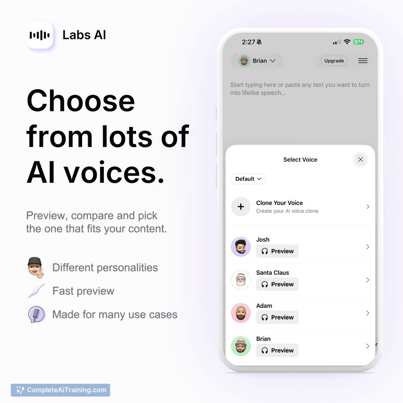 Labs AI, screenshot 2