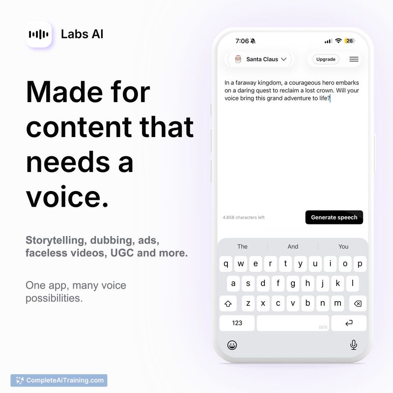 Labs AI, screenshot 5