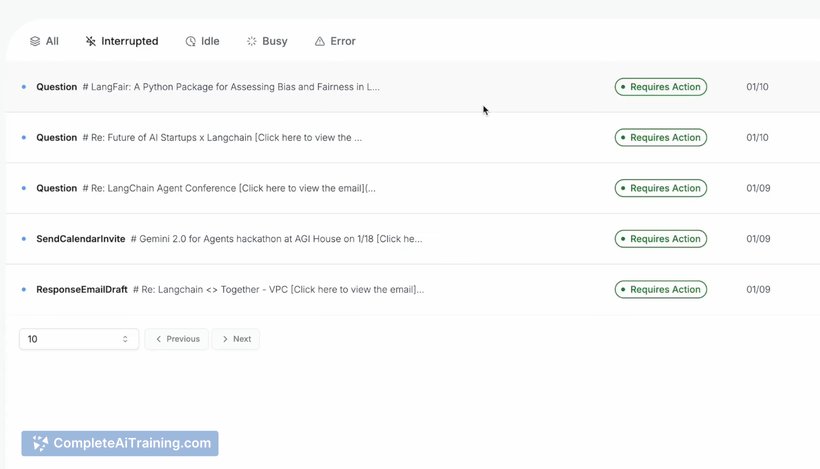 Langchain AI Email Assistant