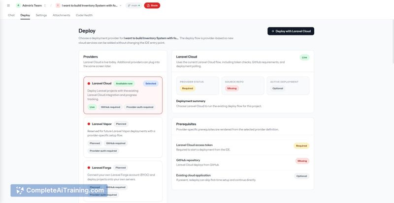 LaraCopilot, screenshot 4