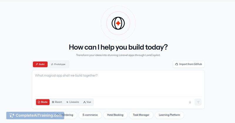 LaraCopilot, screenshot 6