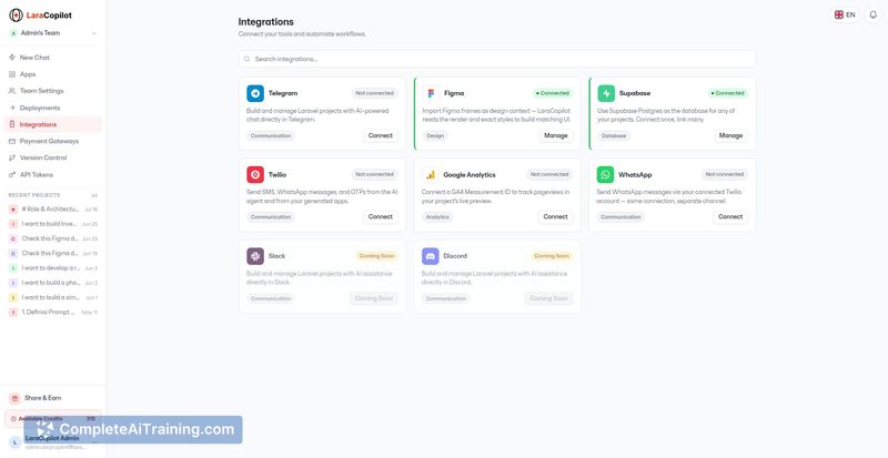 LaraCopilot, screenshot 8