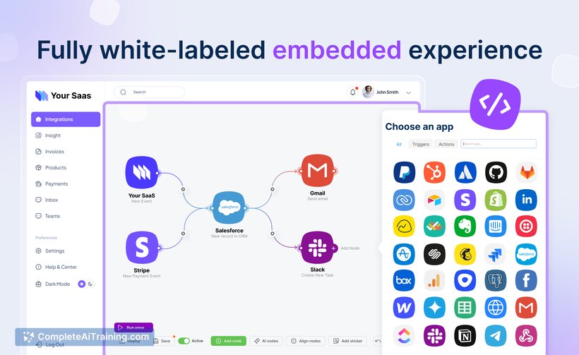 Latenode AI Agents Embedded, screenshot 5
