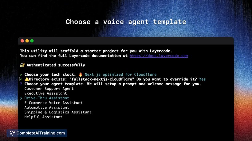 Layercode CLI