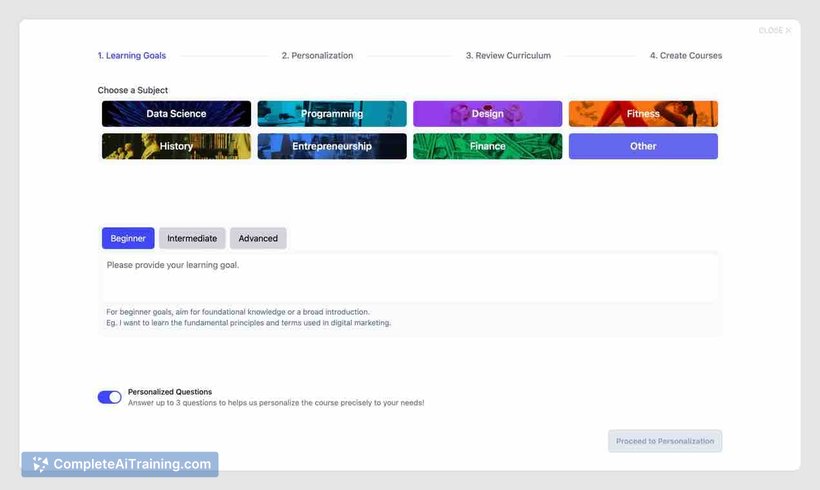Learniverse, screenshot 4