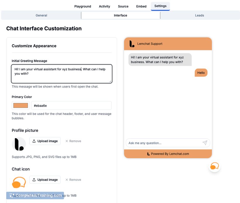 Lemchat, screenshot 3
