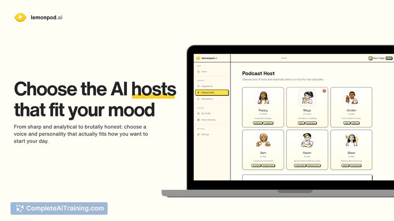 lemonpod.ai, screenshot 2