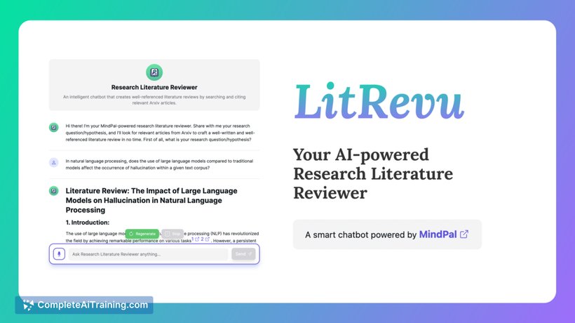 LitRevu, screenshot 2