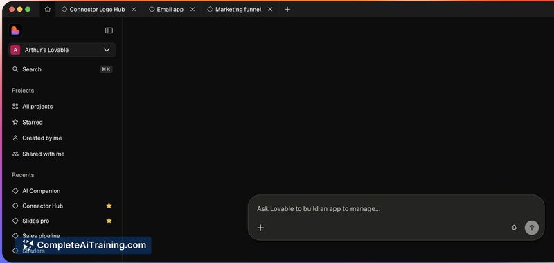 Lovable Desktop App