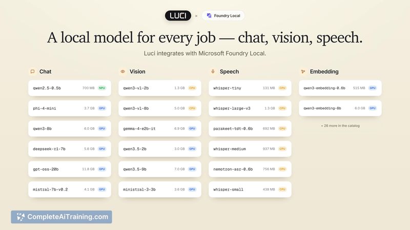LUCI Desktop, screenshot 5