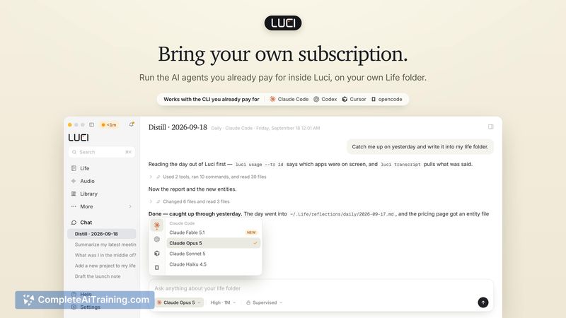 LUCI Desktop, screenshot 7