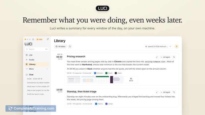 LUCI Desktop, screenshot 10