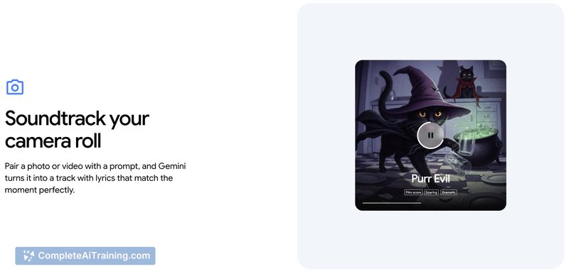 Lyria 3 by Google Deepmind, screenshot 6