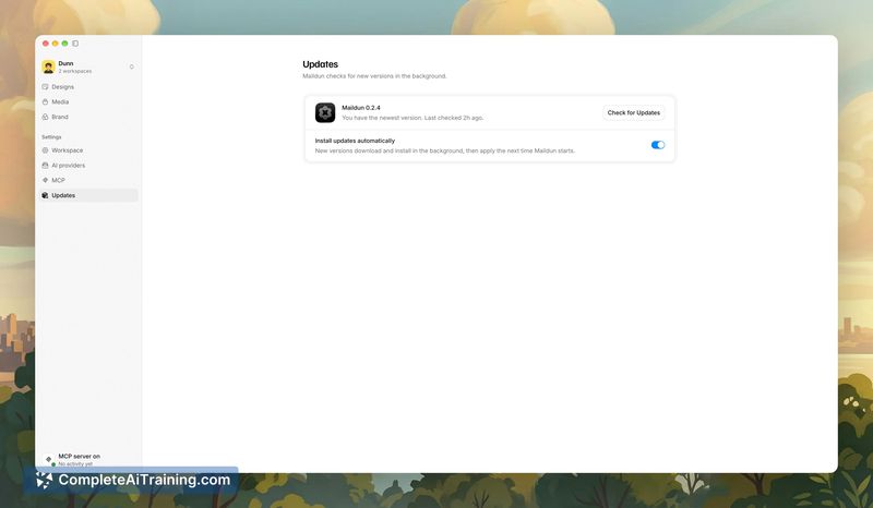 Maildun for Mac, screenshot 1