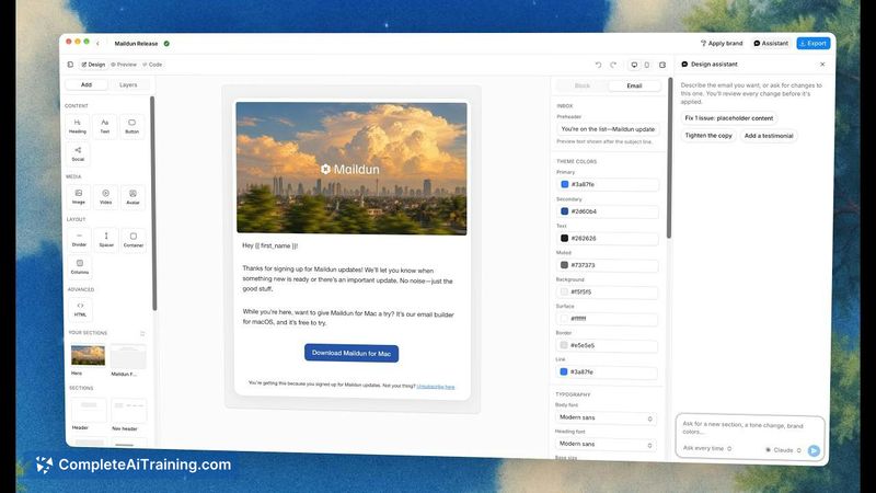 Maildun for Mac, screenshot 8