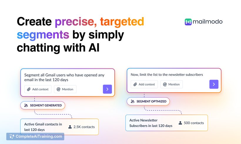 Mailmodo AI, screenshot 4