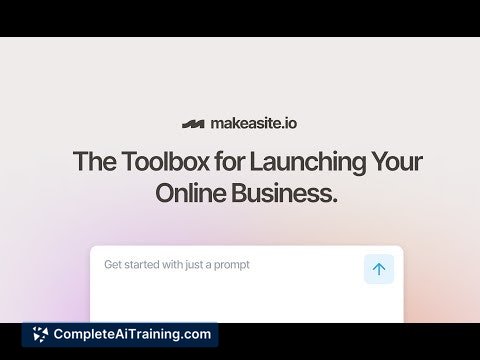 Makeasite, screenshot 4